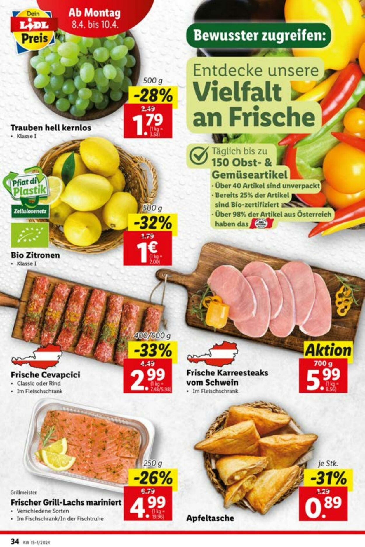 Prospekt Lidl 04.04.2024 - 06.04.2024