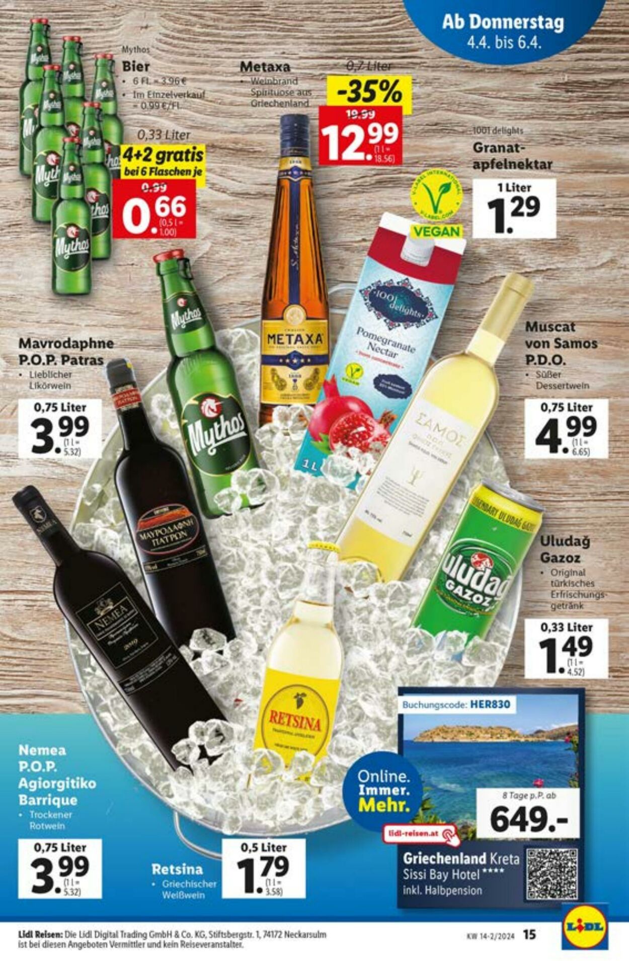 Prospekt Lidl 04.04.2024 - 06.04.2024