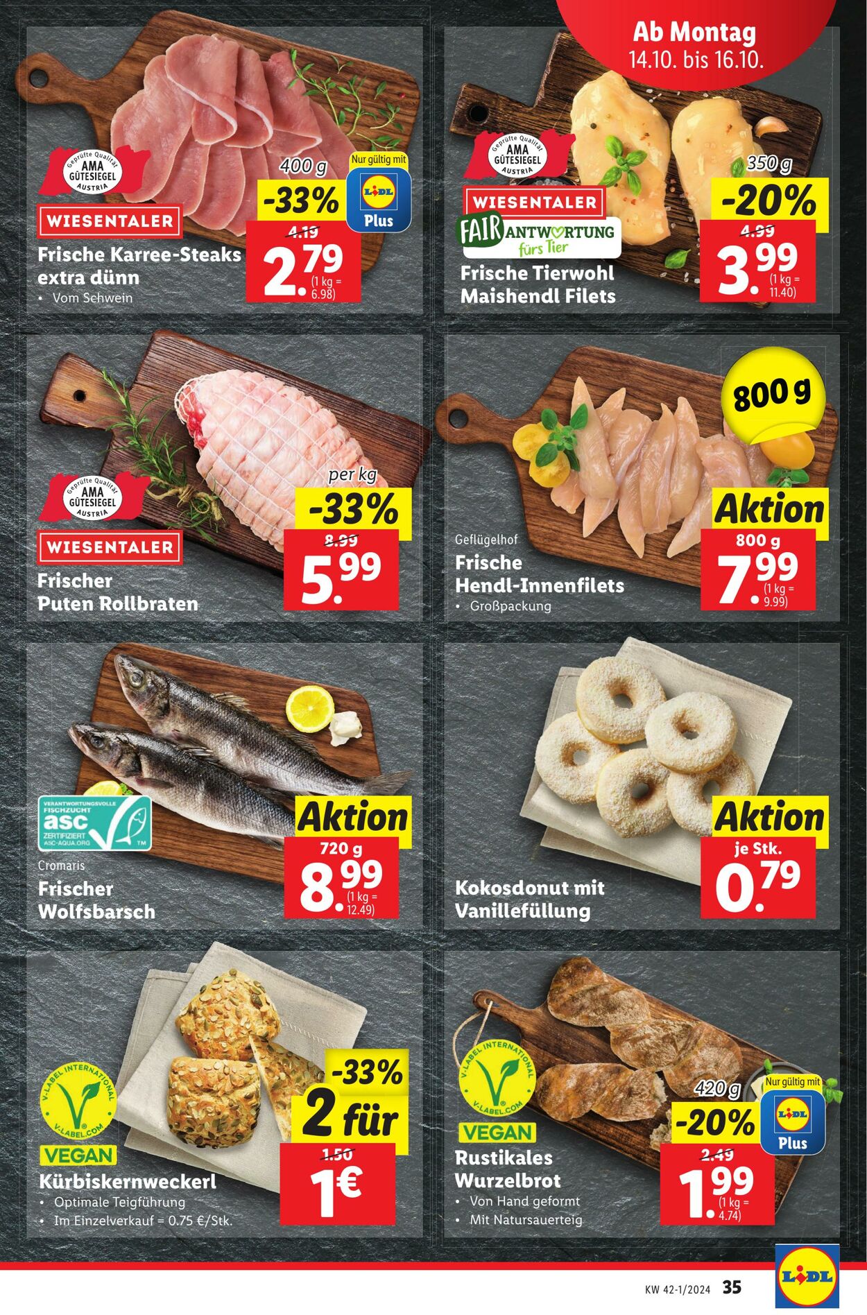 Prospekt Lidl 10.10.2024 - 16.10.2024