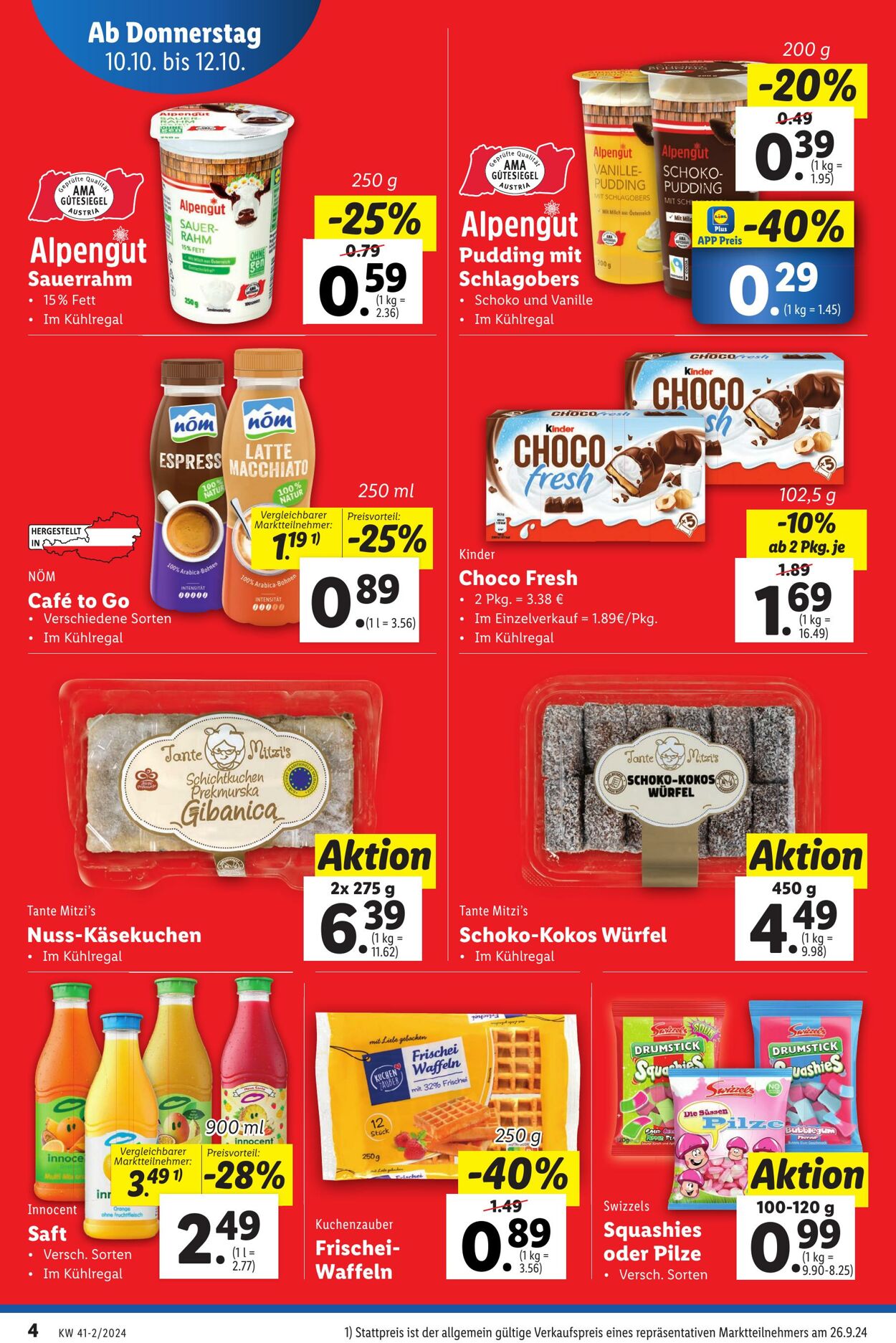 Prospekt Lidl 10.10.2024 - 16.10.2024