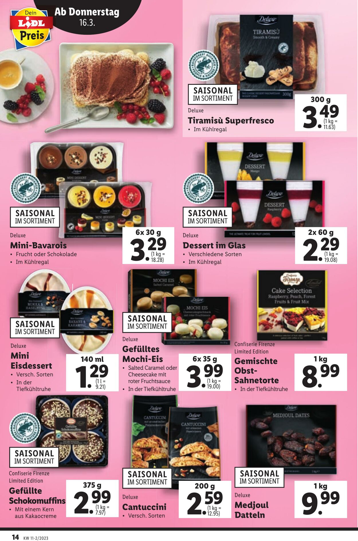 Prospekt Lidl 16.03.2023 - 22.03.2023