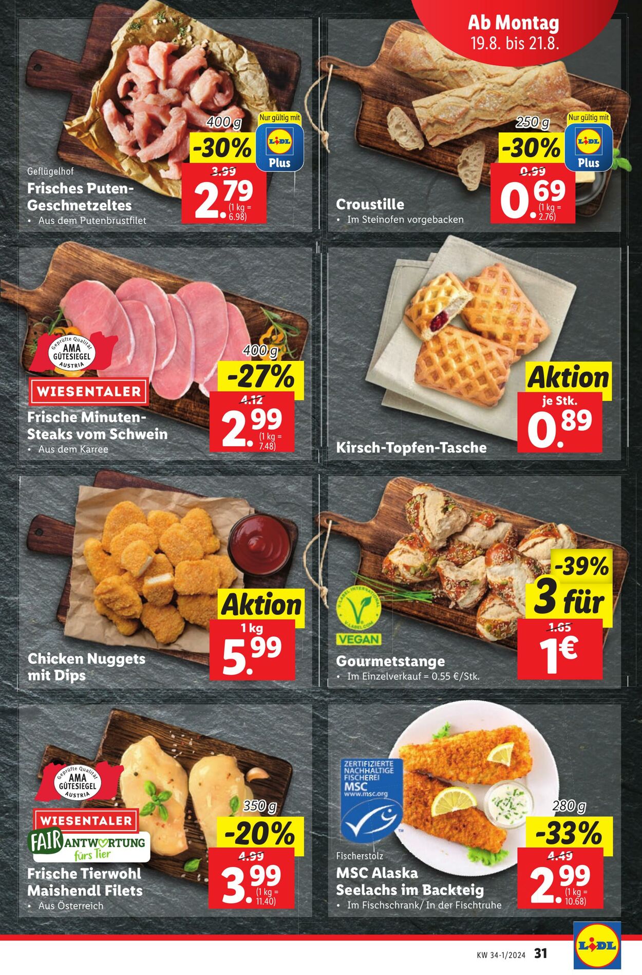 Prospekt Lidl 14.08.2024 - 21.08.2024