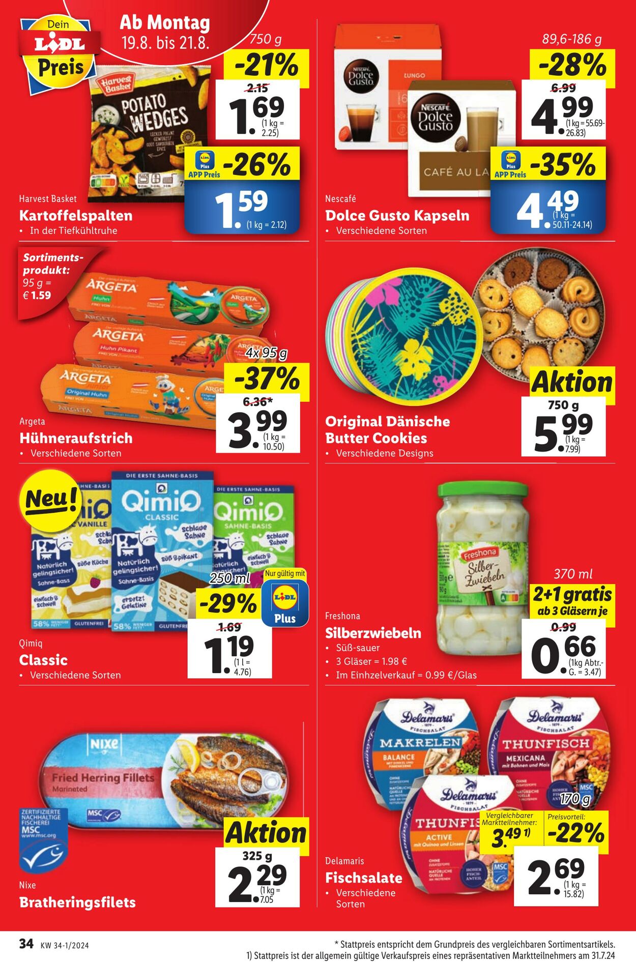 Prospekt Lidl 14.08.2024 - 21.08.2024