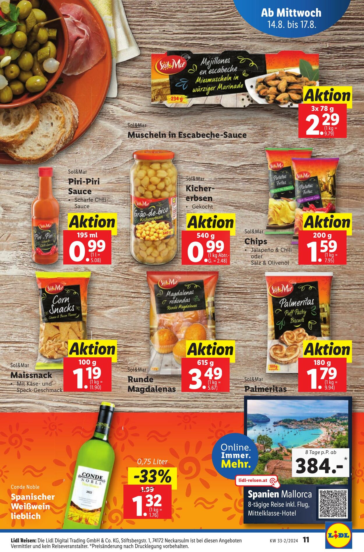 Prospekt Lidl 14.08.2024 - 21.08.2024