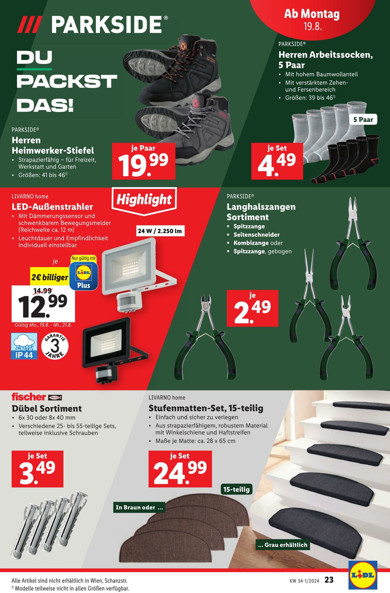 Prospekt Lidl 14.08.2024 - 21.08.2024