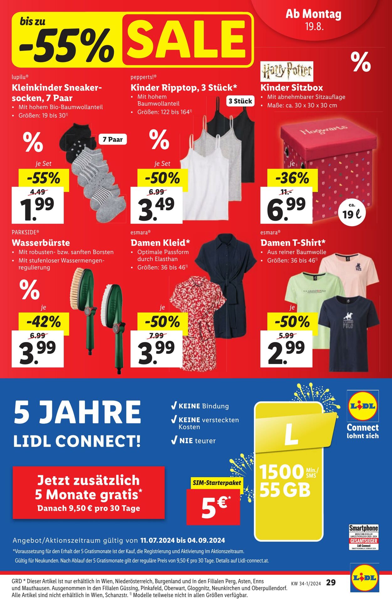 Prospekt Lidl 14.08.2024 - 21.08.2024