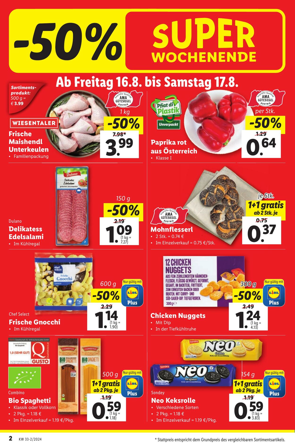 Prospekt Lidl 14.08.2024 - 21.08.2024