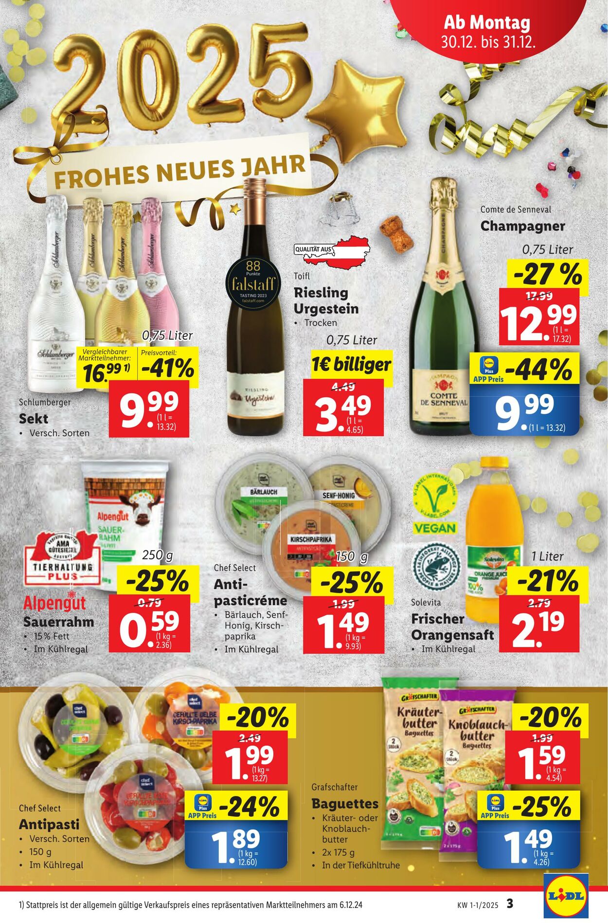 Prospekt Lidl 30.12.2024 - 31.12.2024