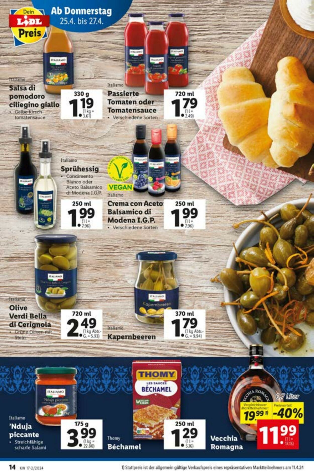 Prospekt Lidl 25.04.2024 - 25.04.2024