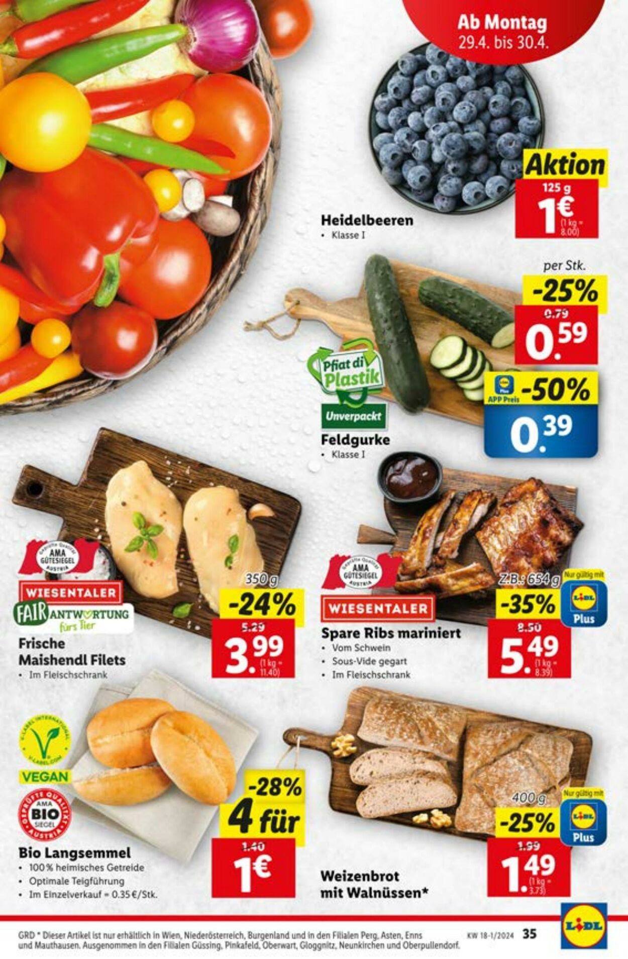 Prospekt Lidl 25.04.2024 - 25.04.2024