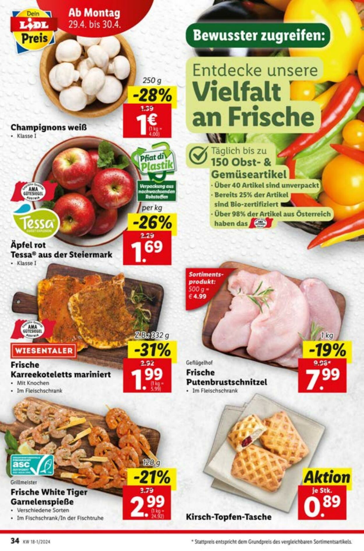 Prospekt Lidl 25.04.2024 - 25.04.2024