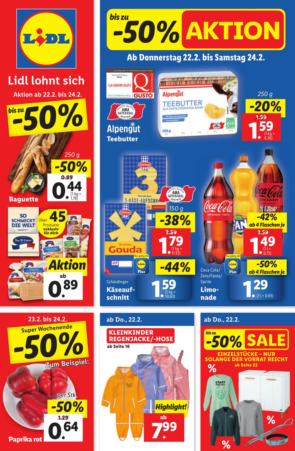 Prospekt Lidl 22.02.2024 - 28.02.2024