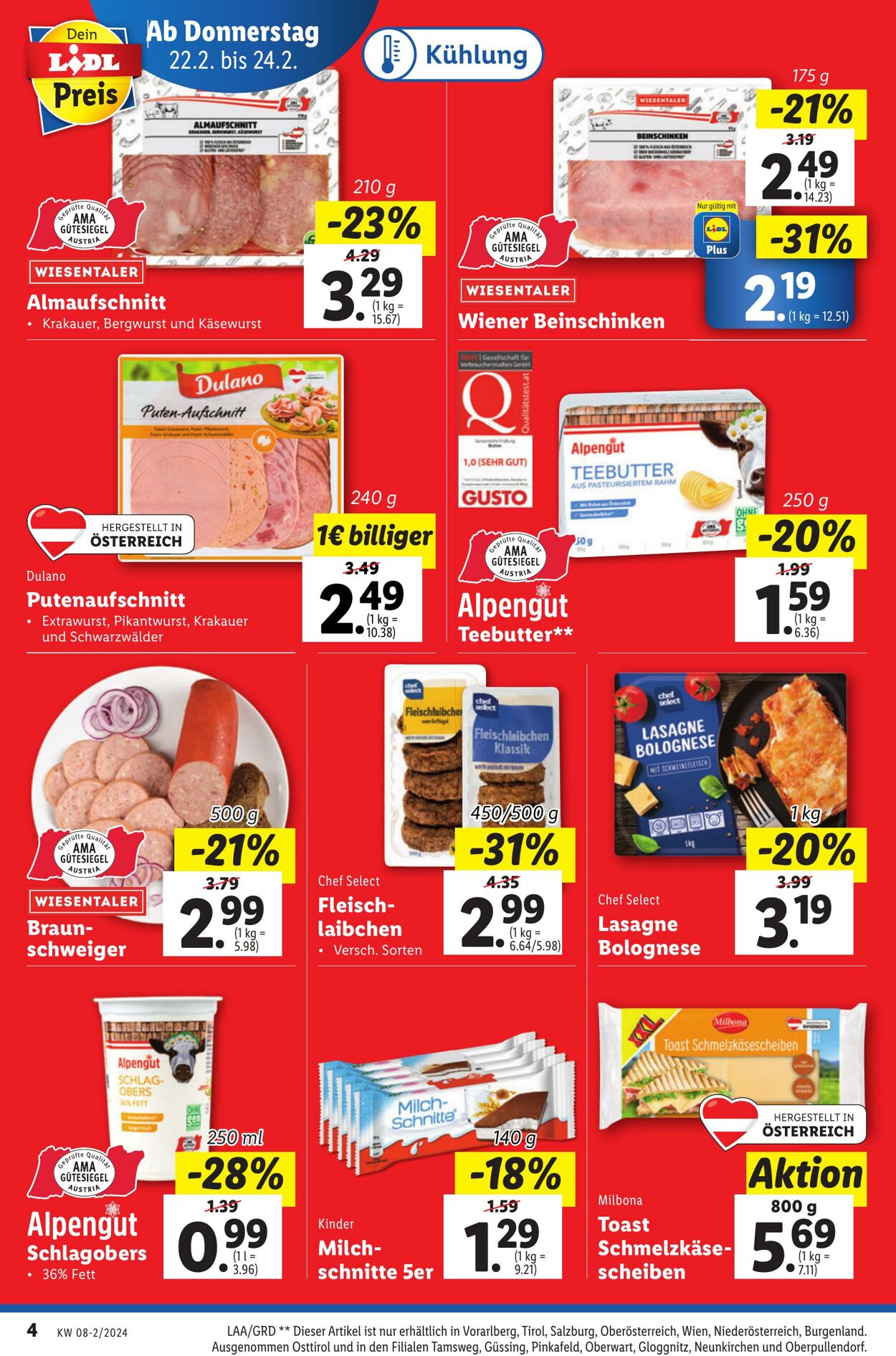 Prospekt Lidl 22.02.2024 - 28.02.2024