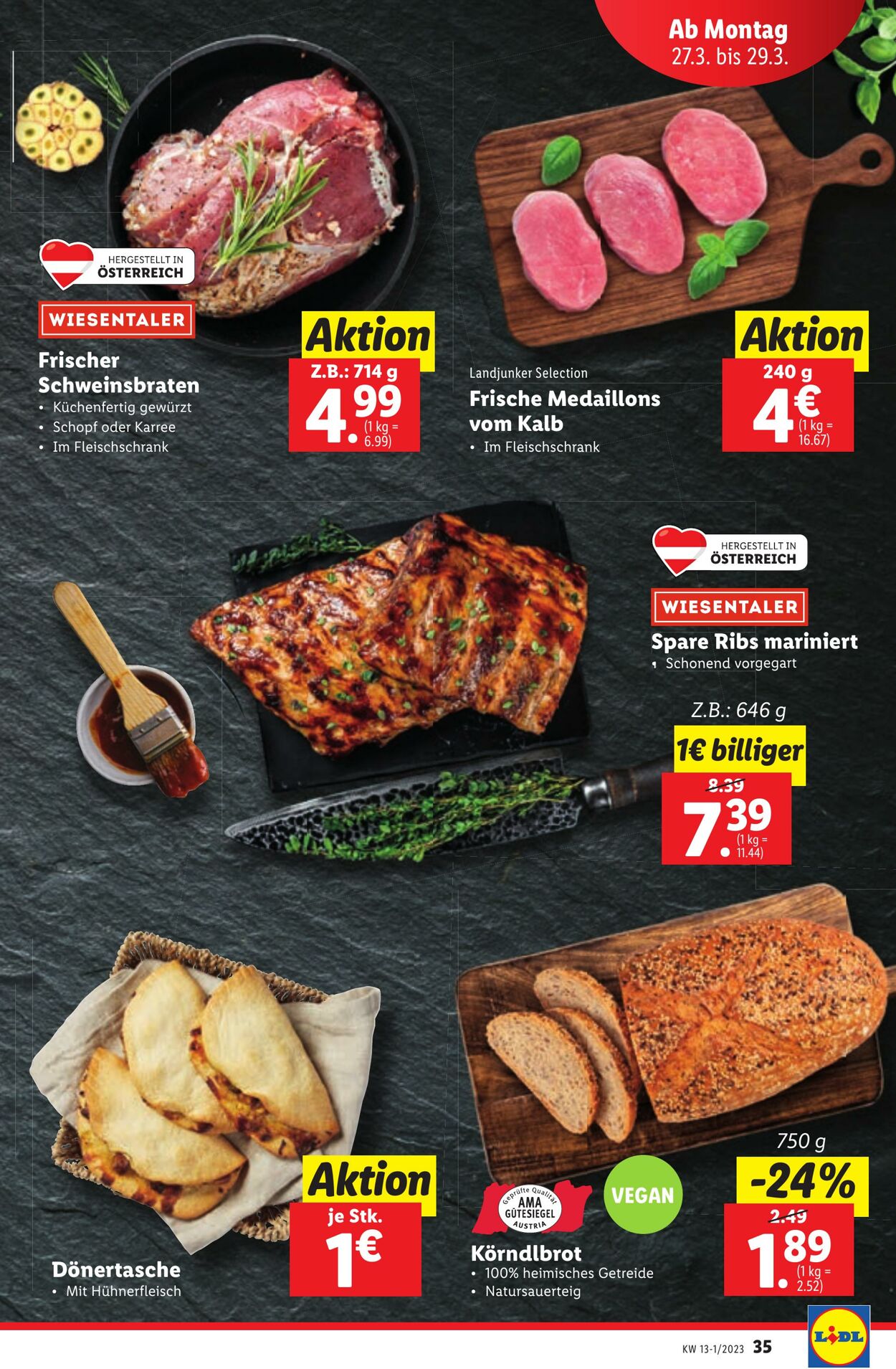 Prospekt Lidl 23.03.2023 - 29.03.2023