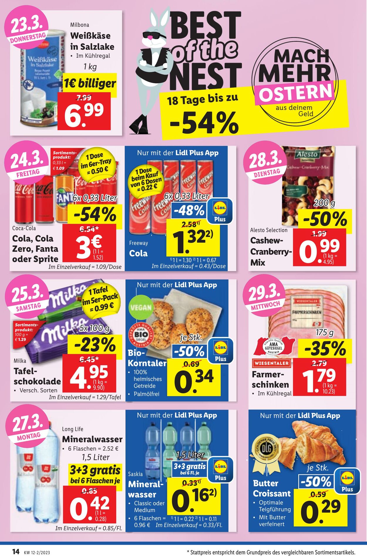 Prospekt Lidl 23.03.2023 - 29.03.2023