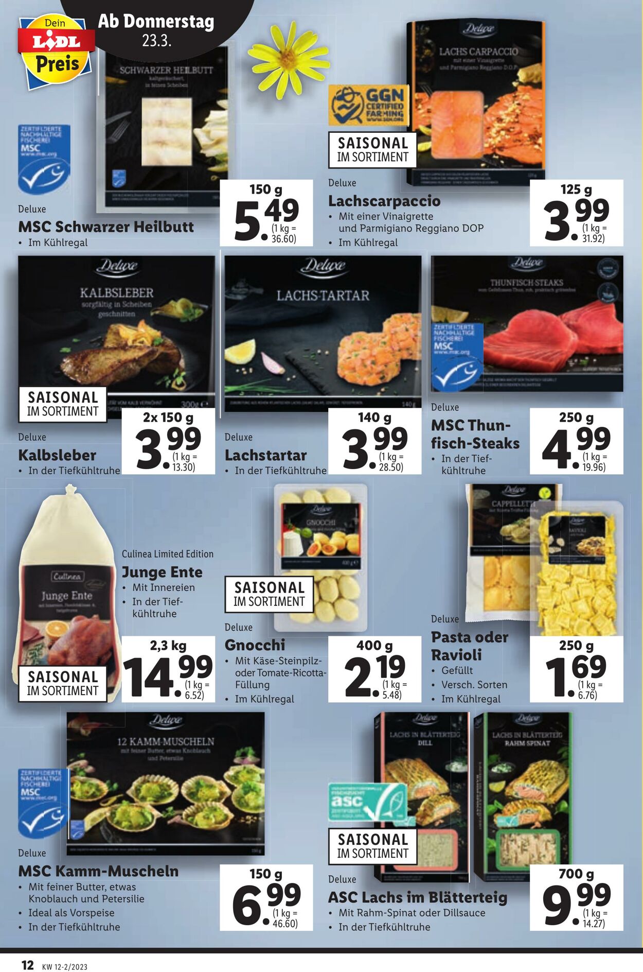 Prospekt Lidl 23.03.2023 - 29.03.2023