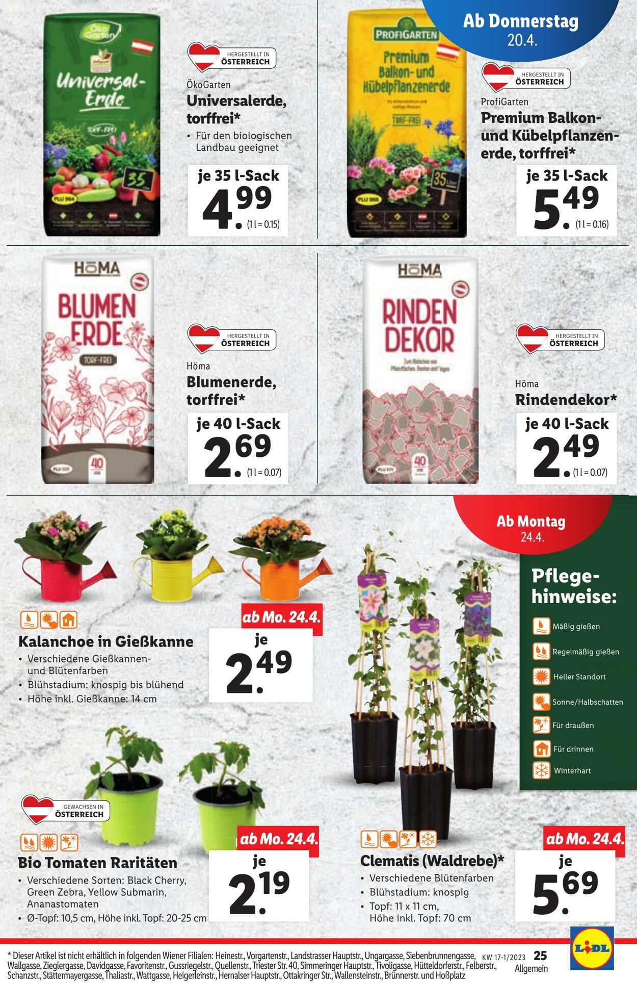 Prospekt Lidl 20.04.2023 - 26.04.2023