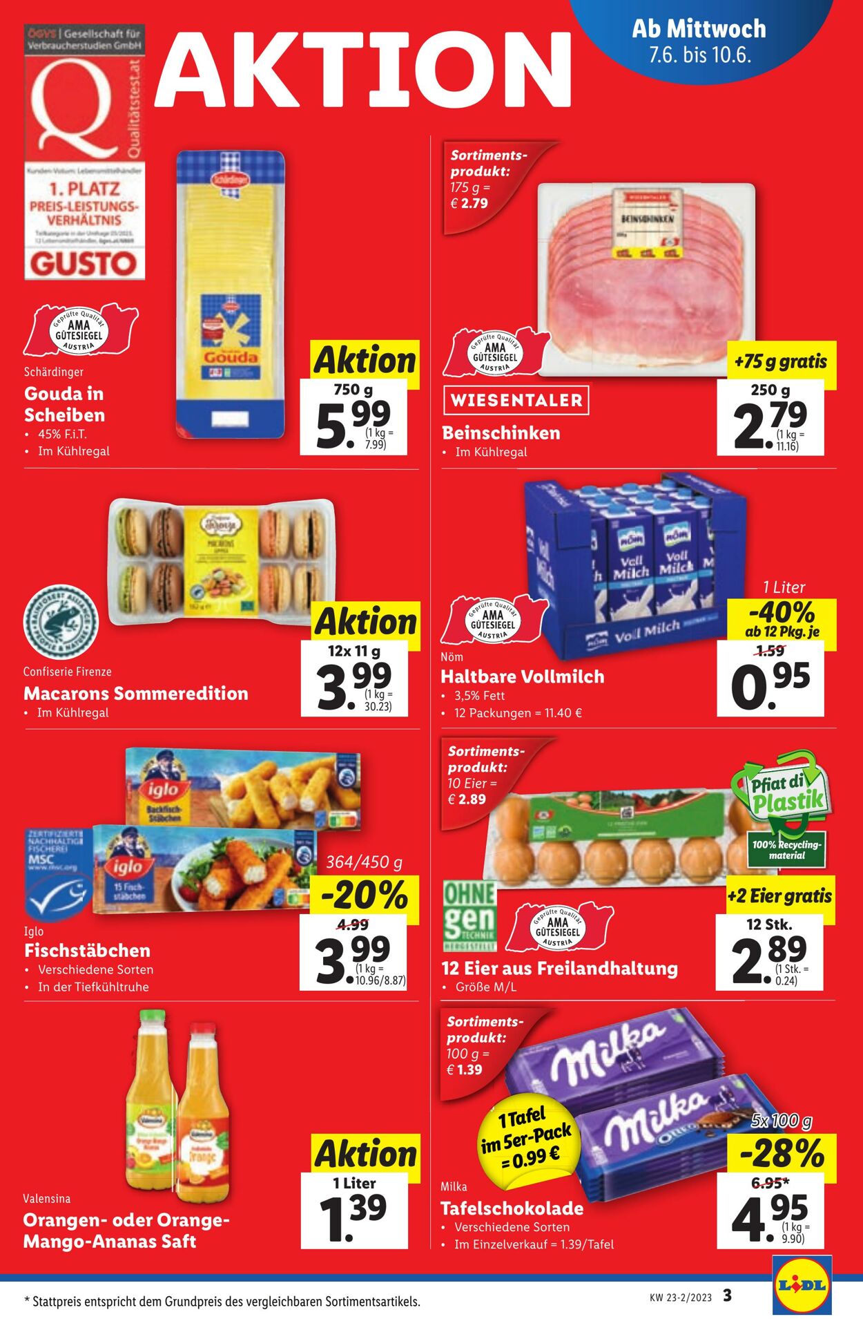 Prospekt Lidl 07.06.2023 - 14.06.2023