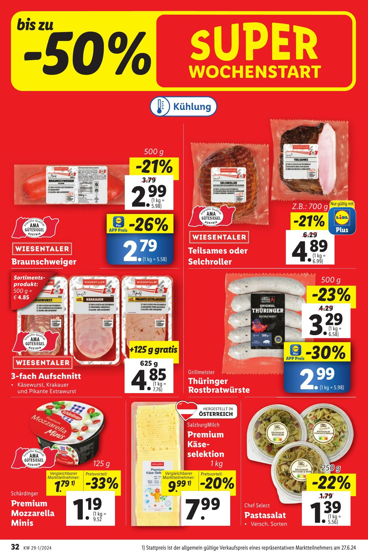 Prospekt Lidl 11.07.2024 - 17.07.2024