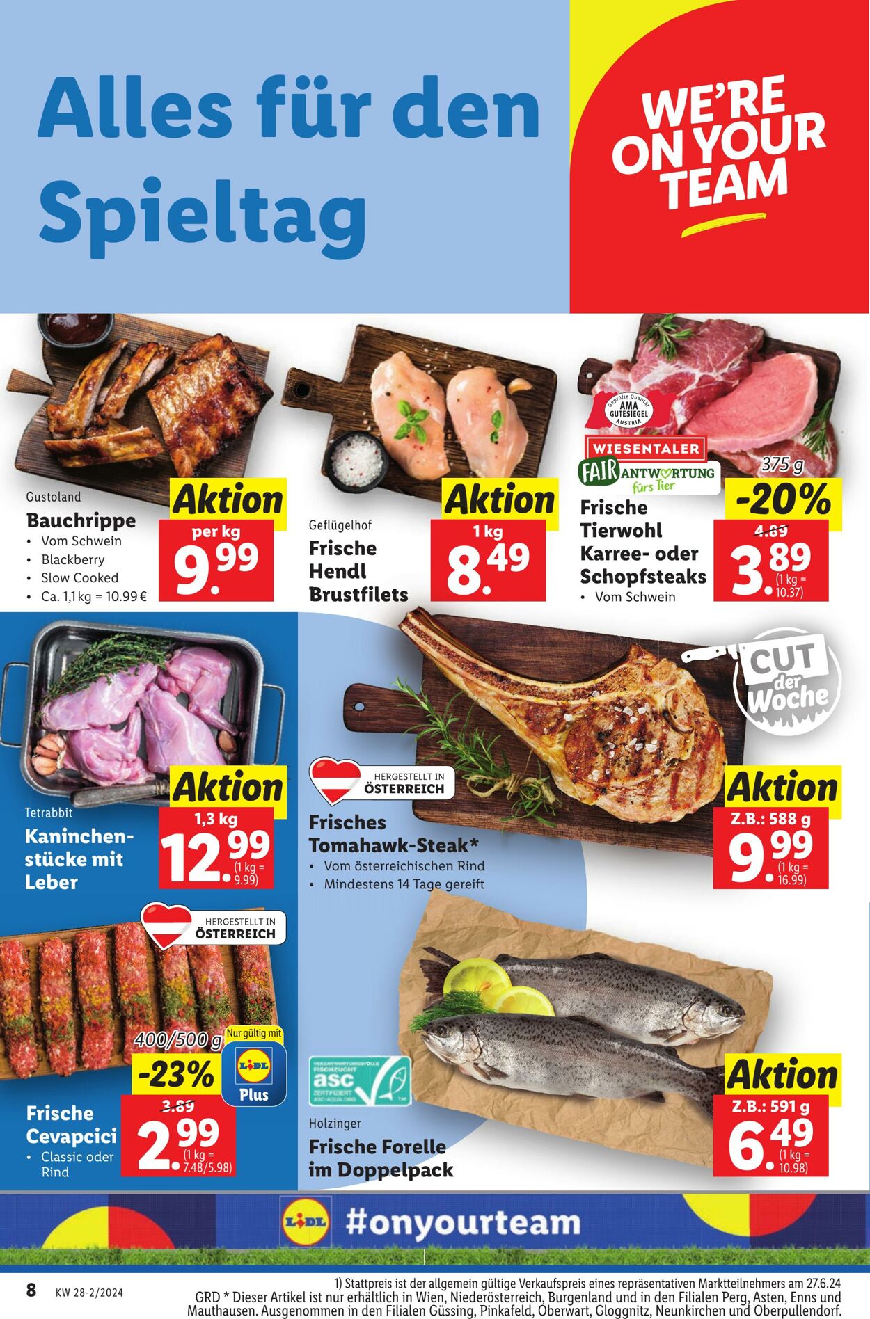 Prospekt Lidl 11.07.2024 - 17.07.2024