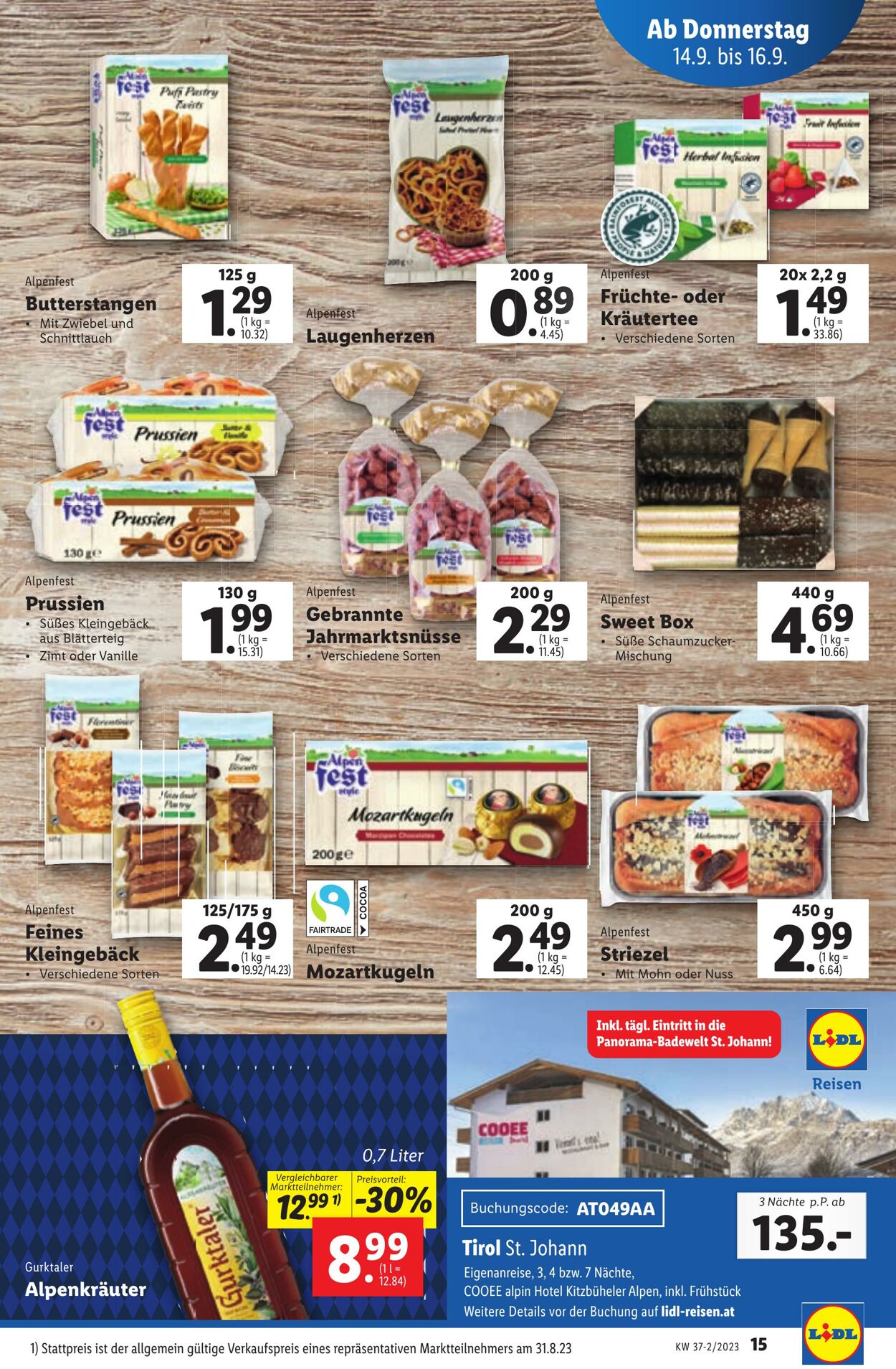 Prospekt Lidl 14.09.2023 - 20.09.2023
