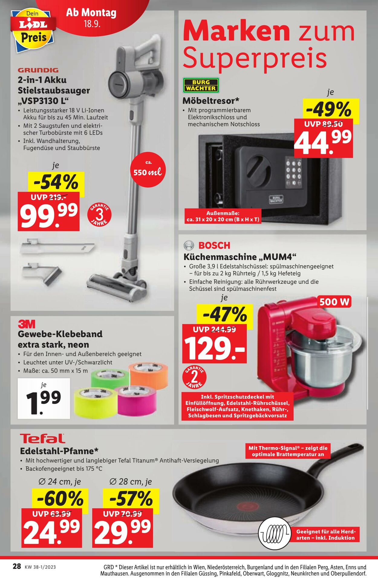 Prospekt Lidl 14.09.2023 - 20.09.2023