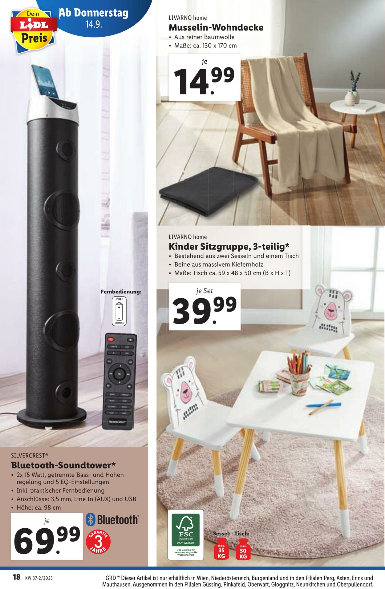 Prospekt Lidl 14.09.2023 - 20.09.2023