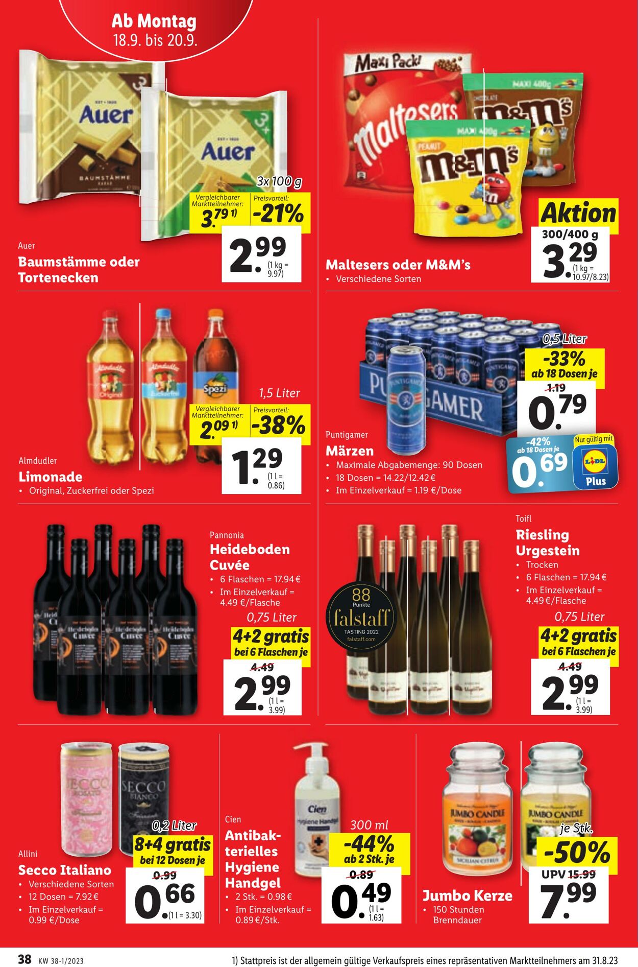 Prospekt Lidl 14.09.2023 - 20.09.2023