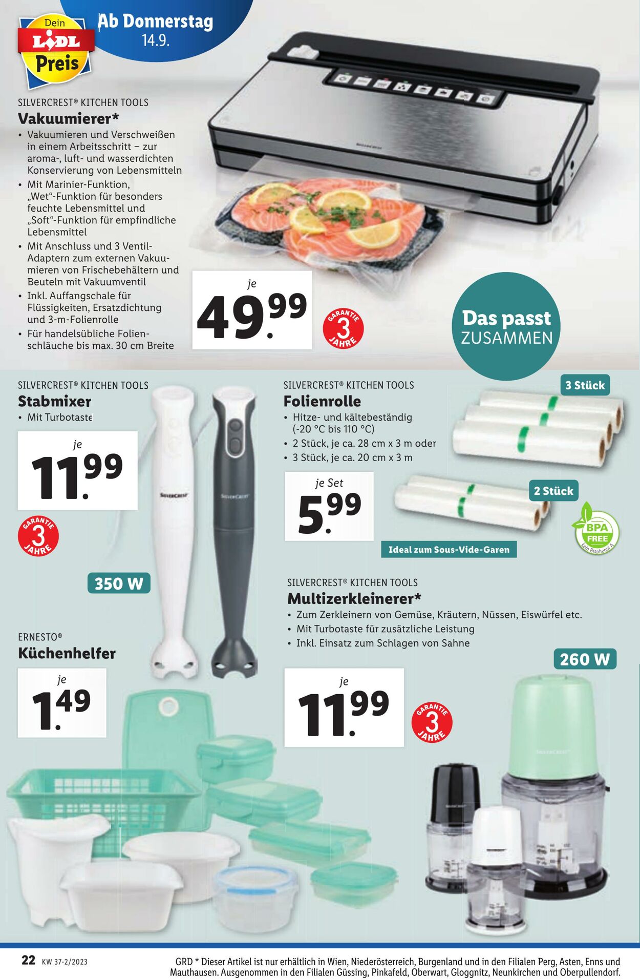 Prospekt Lidl 14.09.2023 - 20.09.2023