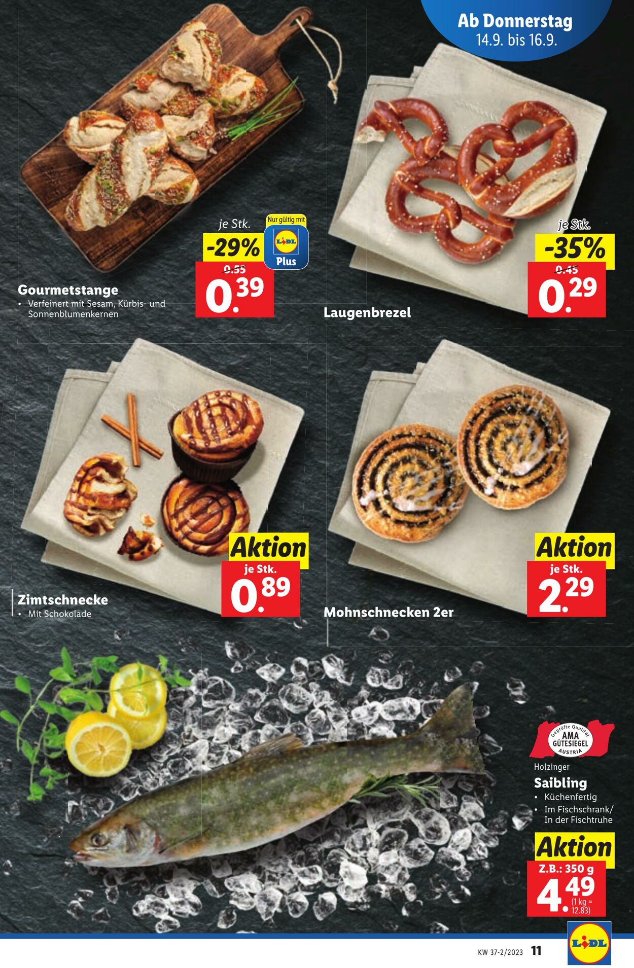 Prospekt Lidl 14.09.2023 - 20.09.2023