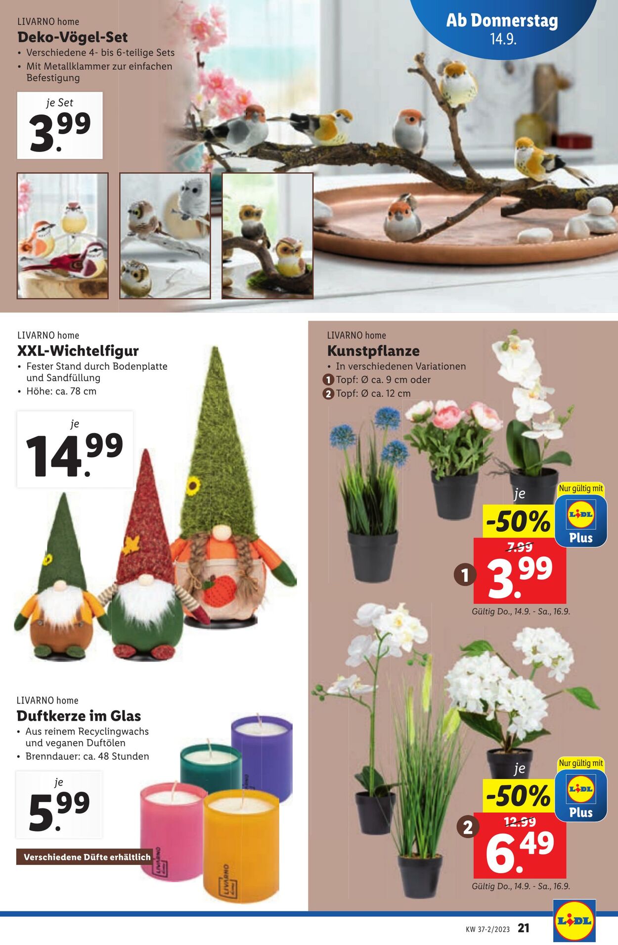 Prospekt Lidl 14.09.2023 - 20.09.2023