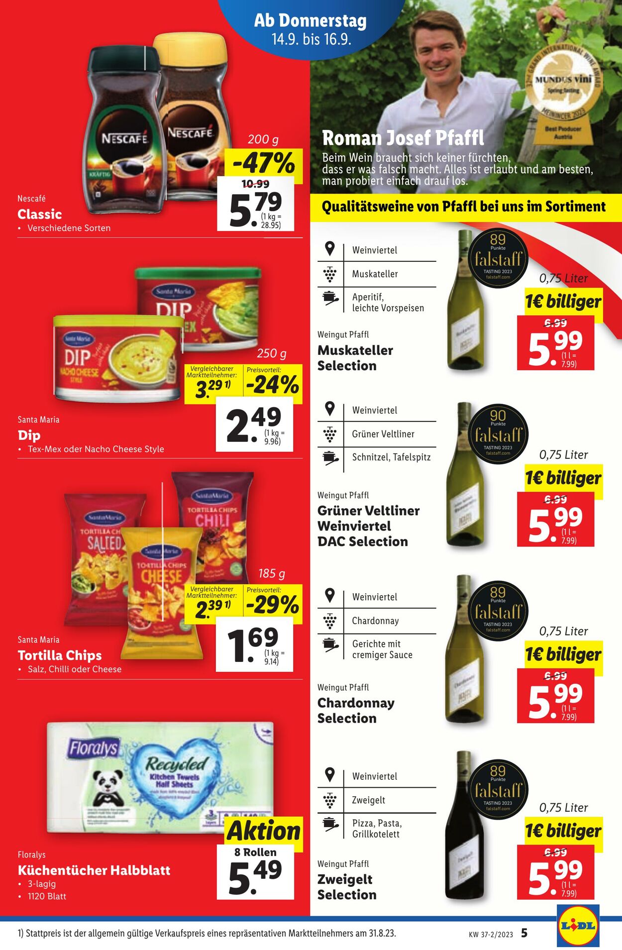 Prospekt Lidl 14.09.2023 - 20.09.2023