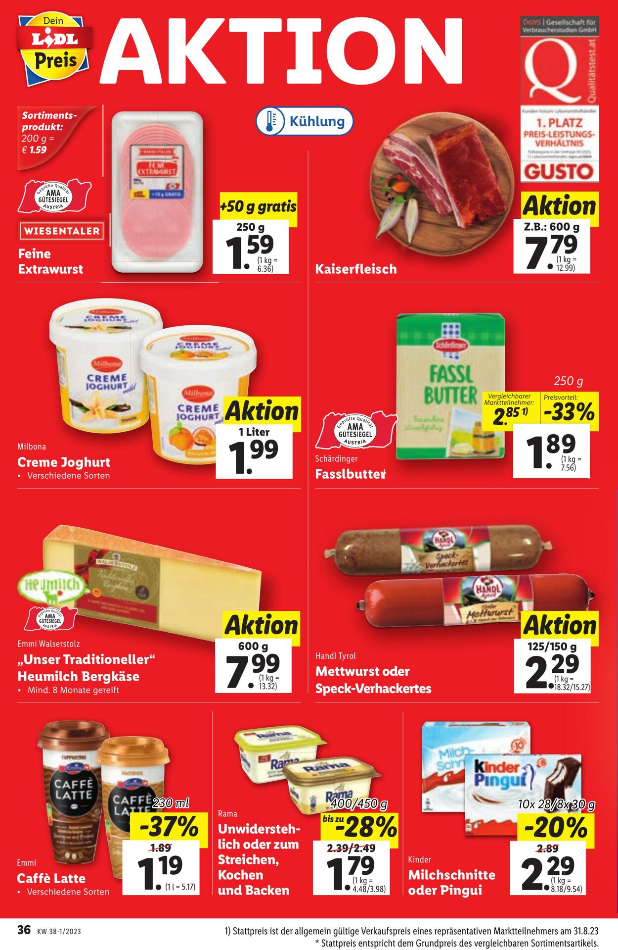 Prospekt Lidl 14.09.2023 - 20.09.2023