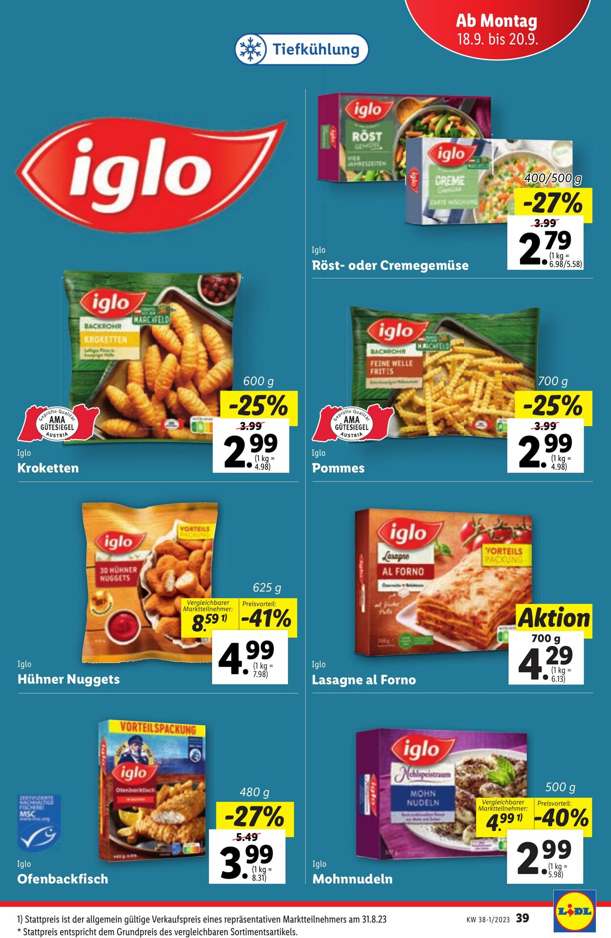 Prospekt Lidl 14.09.2023 - 20.09.2023