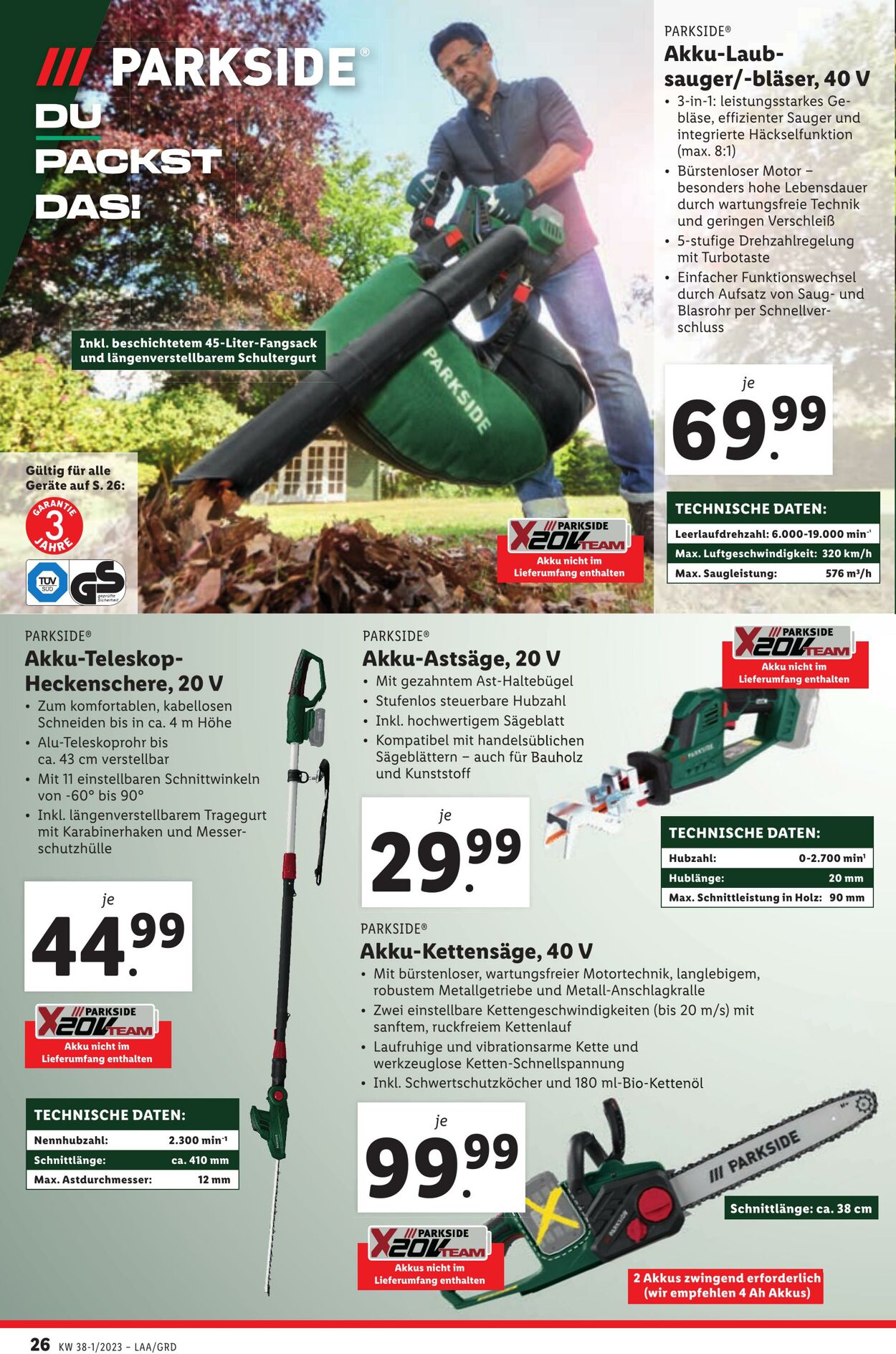 Prospekt Lidl 14.09.2023 - 20.09.2023