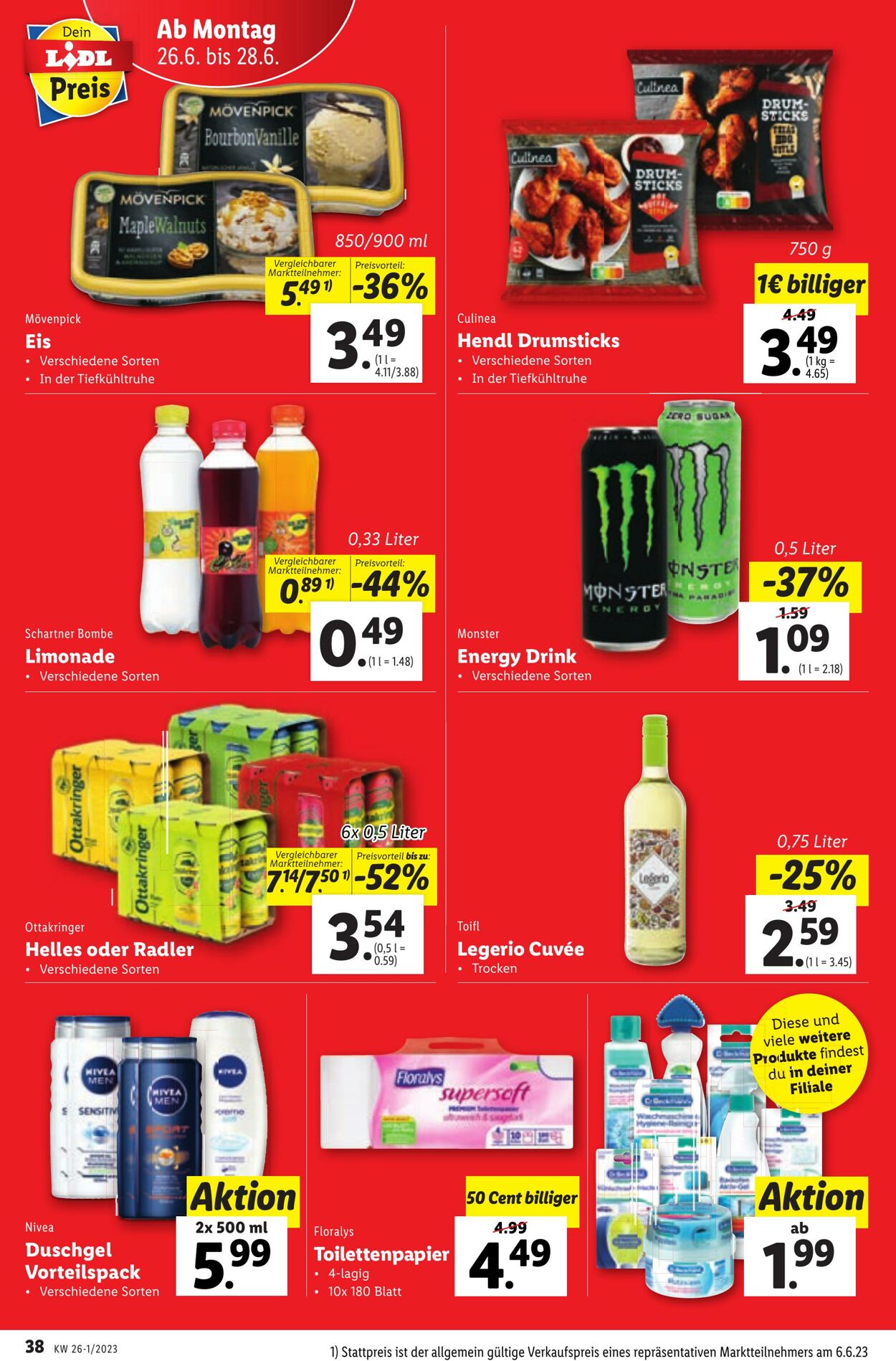 Prospekt Lidl 22.06.2023 - 28.06.2023