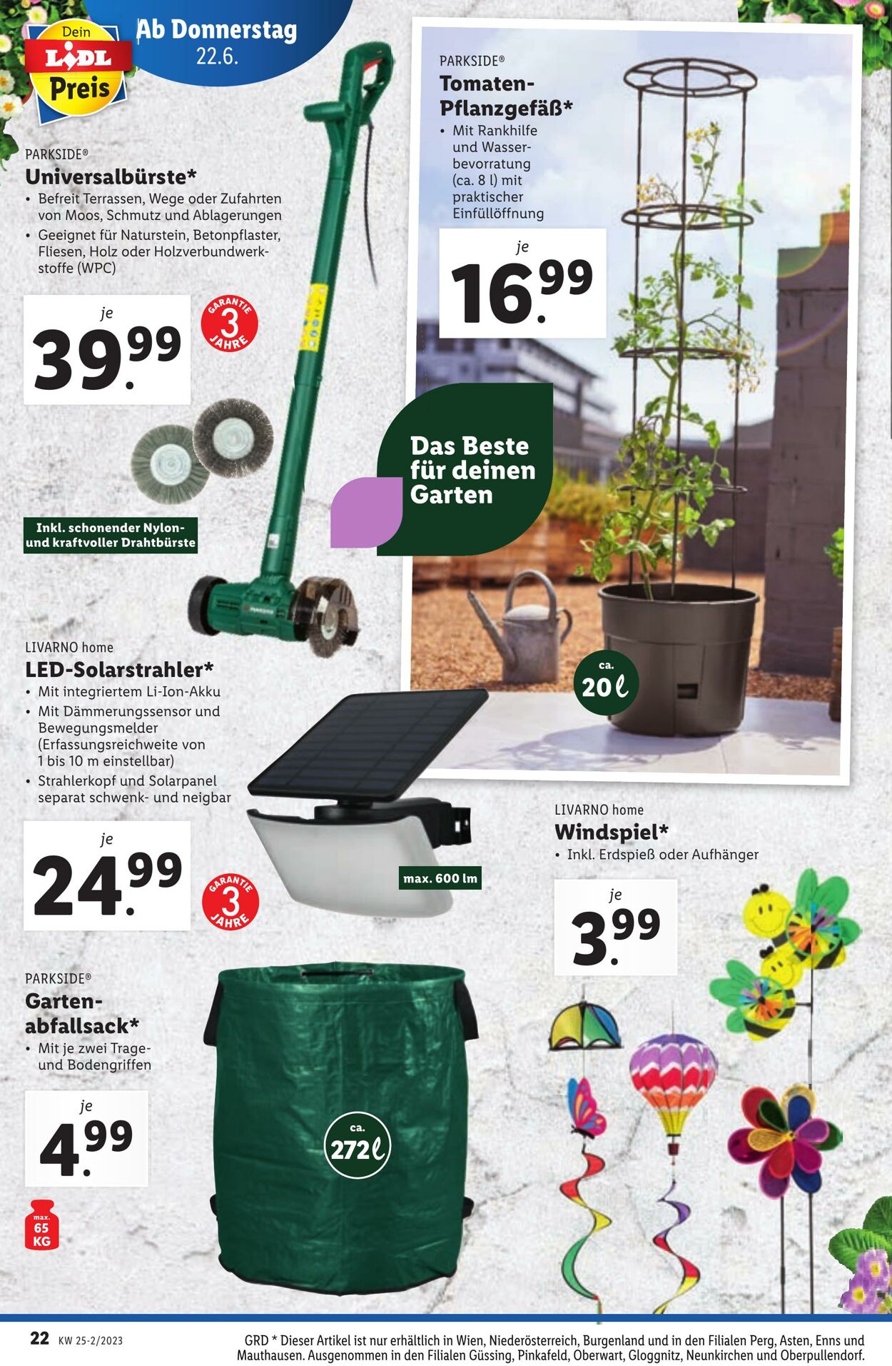 Prospekt Lidl 22.06.2023 - 28.06.2023