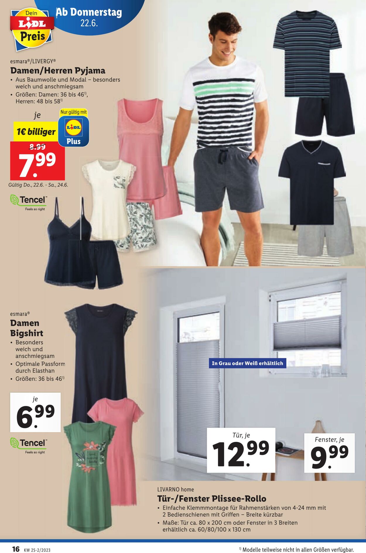 Prospekt Lidl 22.06.2023 - 28.06.2023