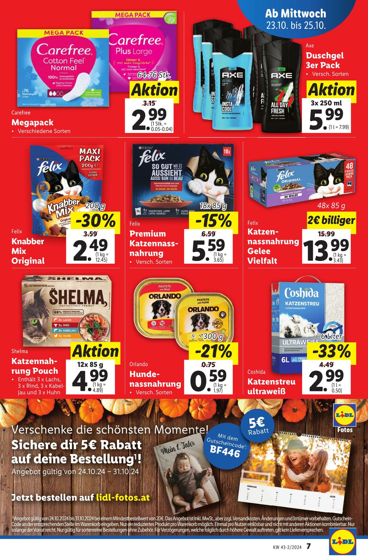 Prospekt Lidl 23.10.2024 - 29.10.2024