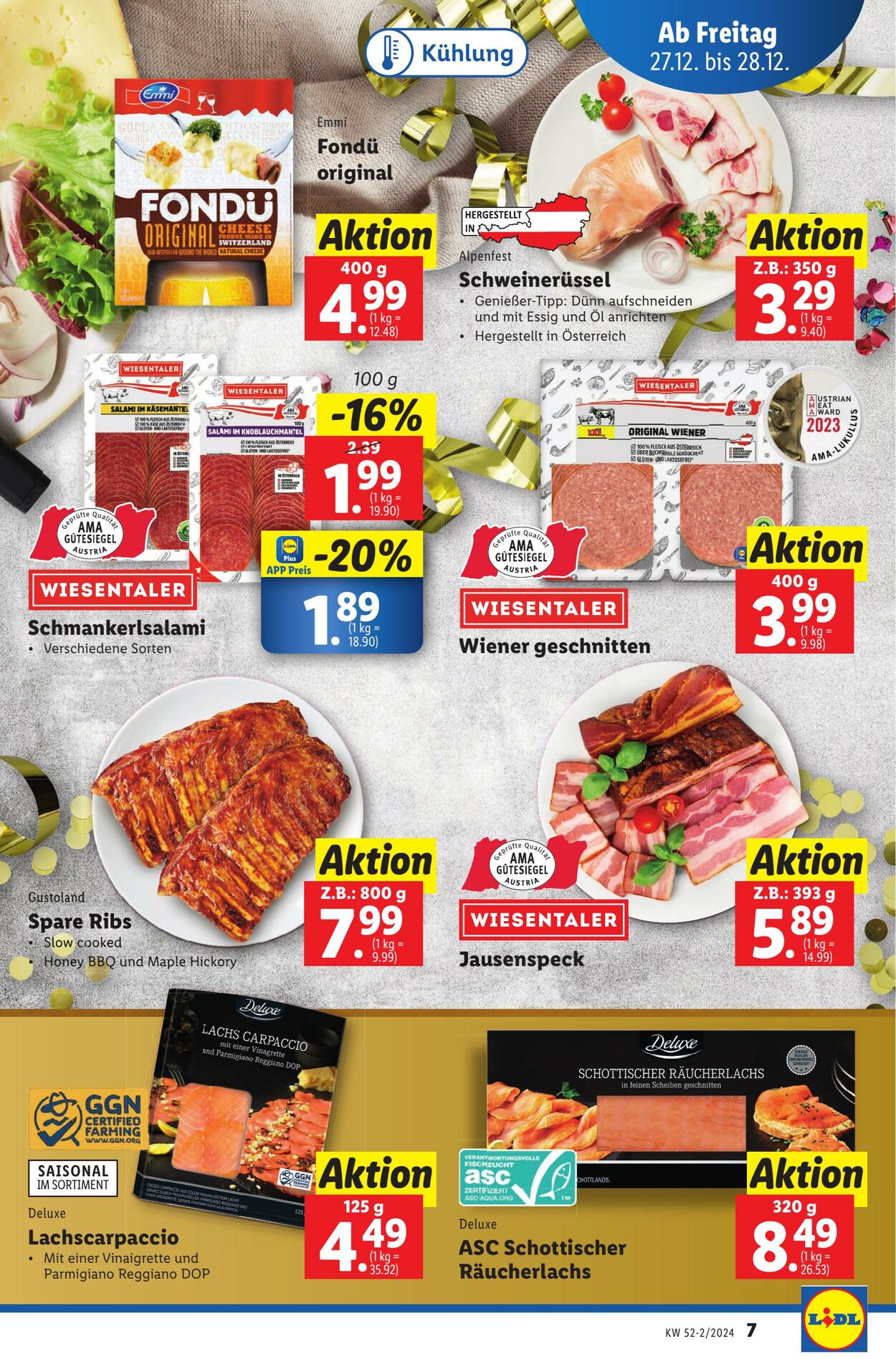 Prospekt Lidl 27.12.2024 - 28.12.2024