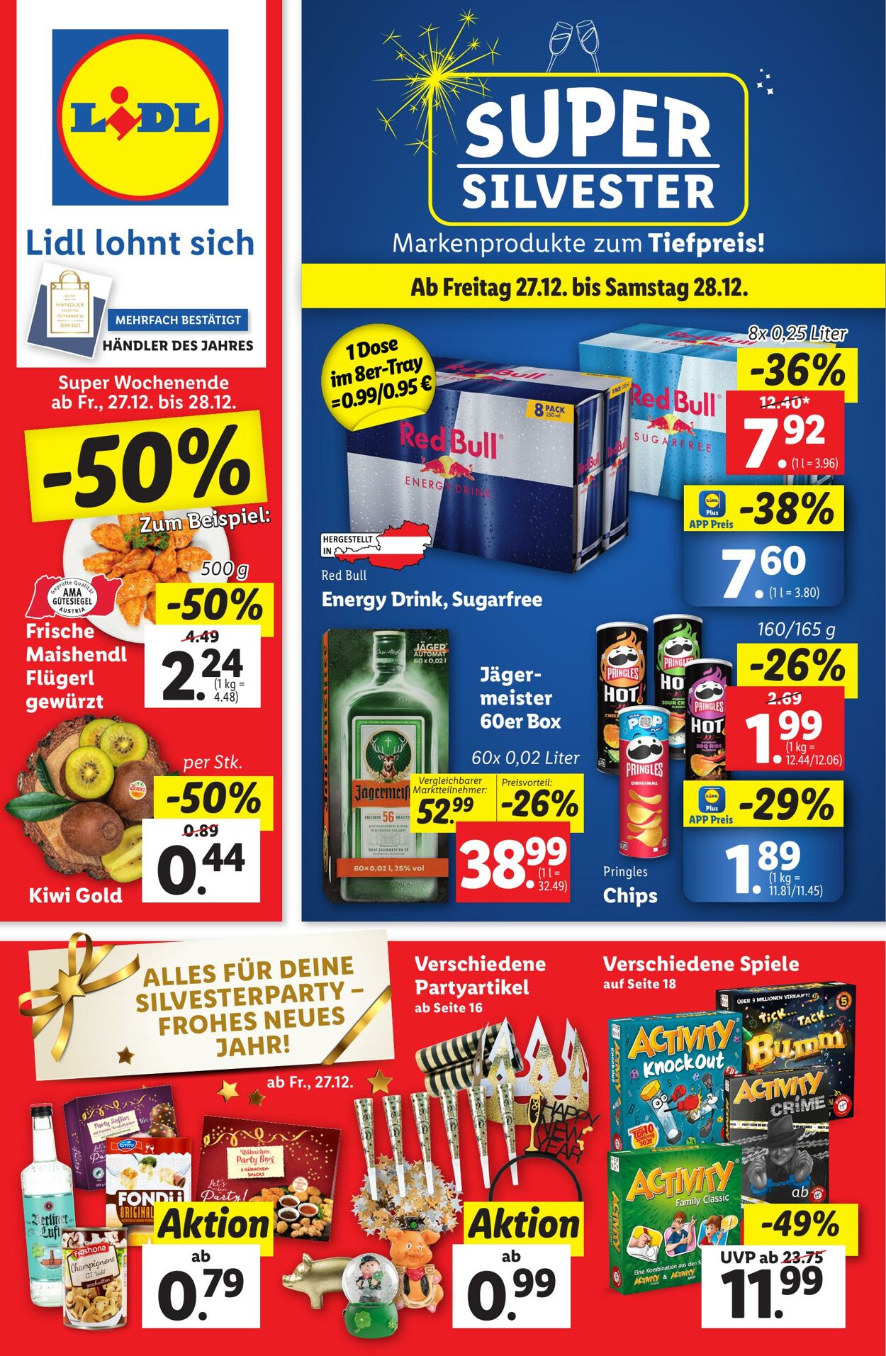 Prospekt Lidl 27.12.2024 - 28.12.2024