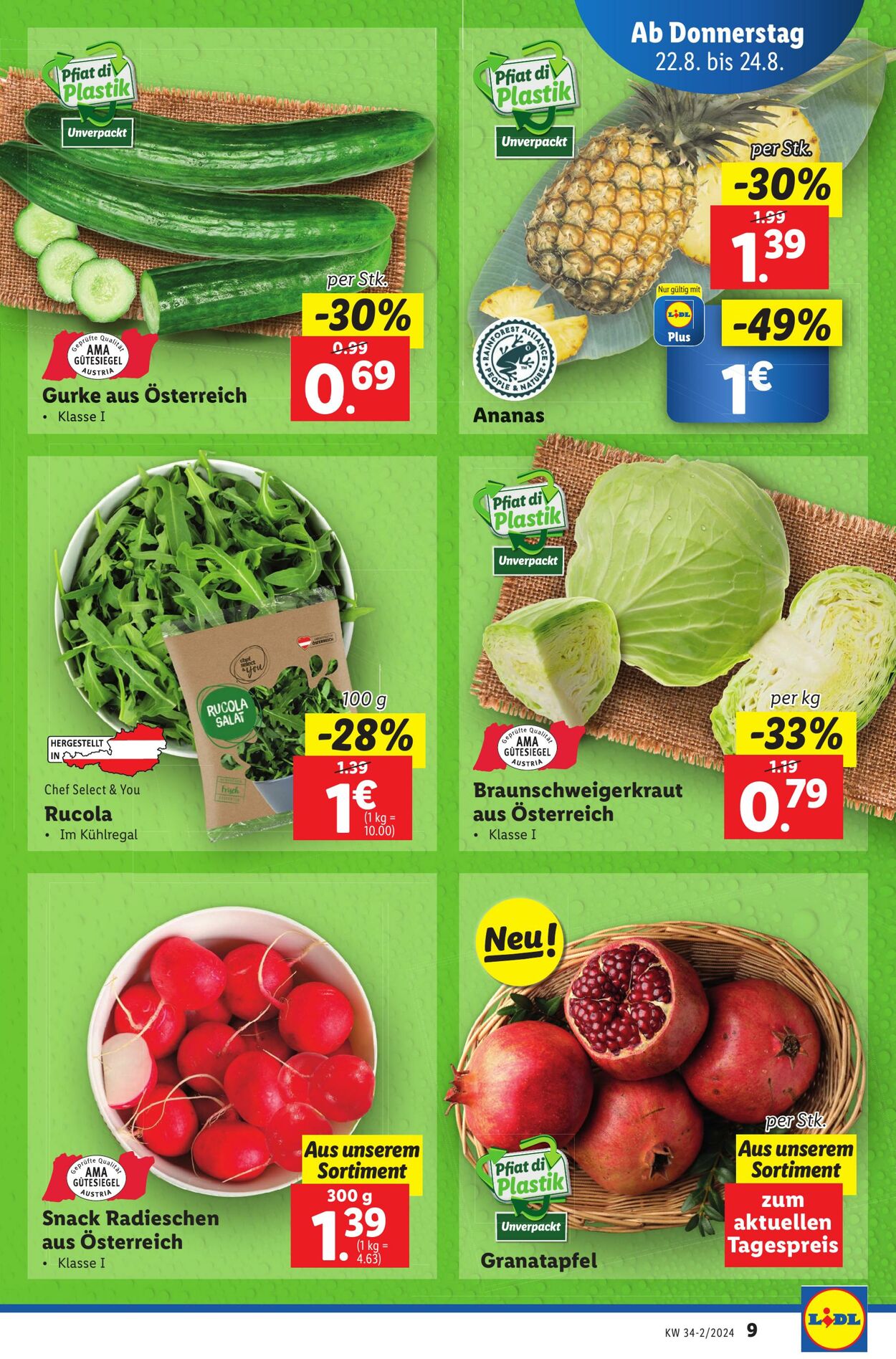 Prospekt Lidl 22.08.2024 - 28.08.2024