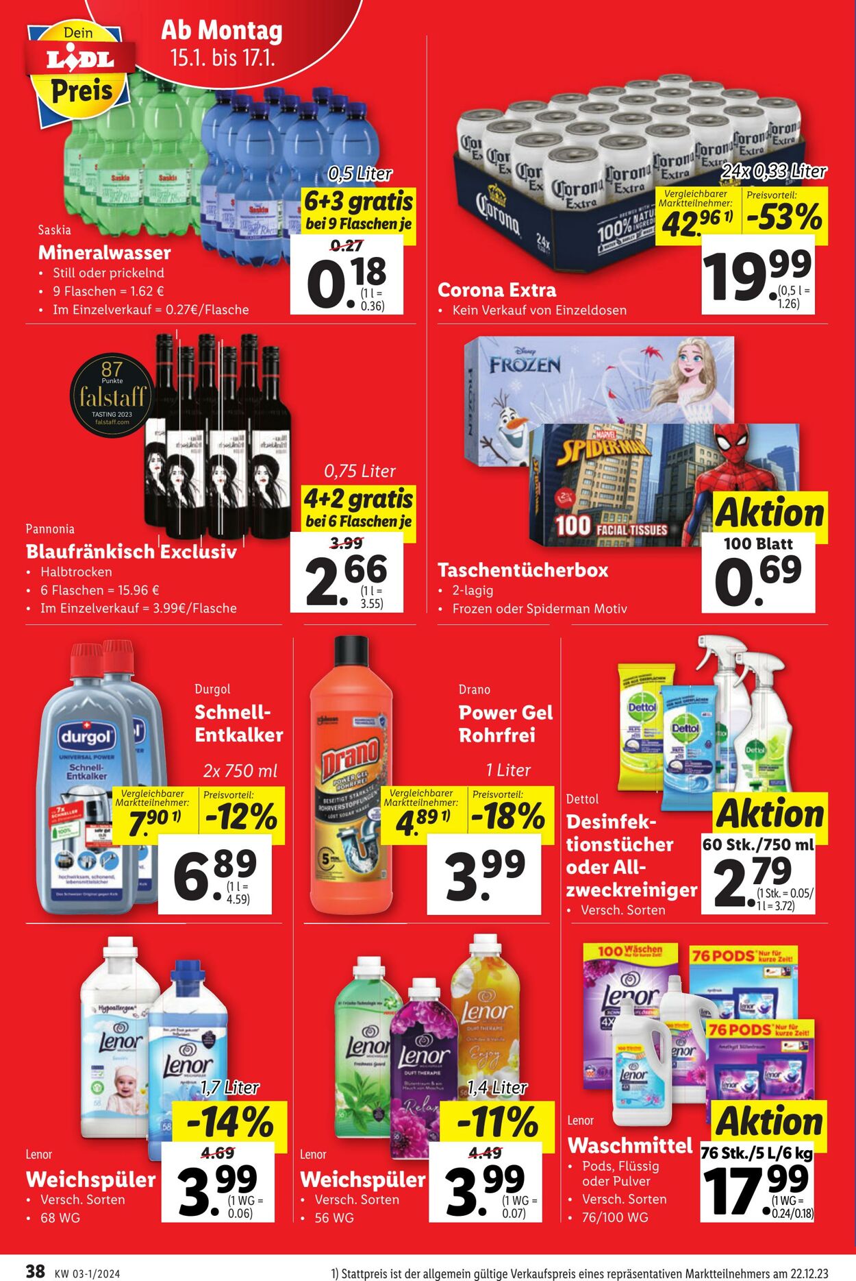 Prospekt Lidl 11.01.2024 - 13.01.2024