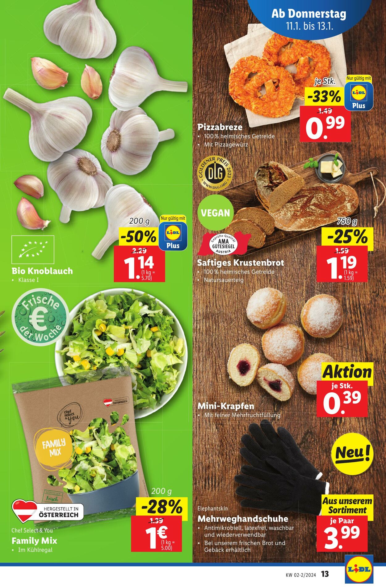 Prospekt Lidl 11.01.2024 - 13.01.2024