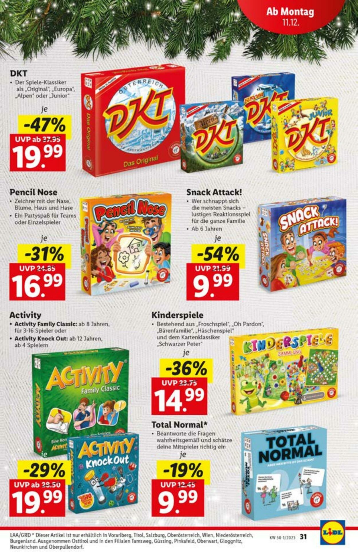 Prospekt Lidl 06.12.2023 - 13.12.2023