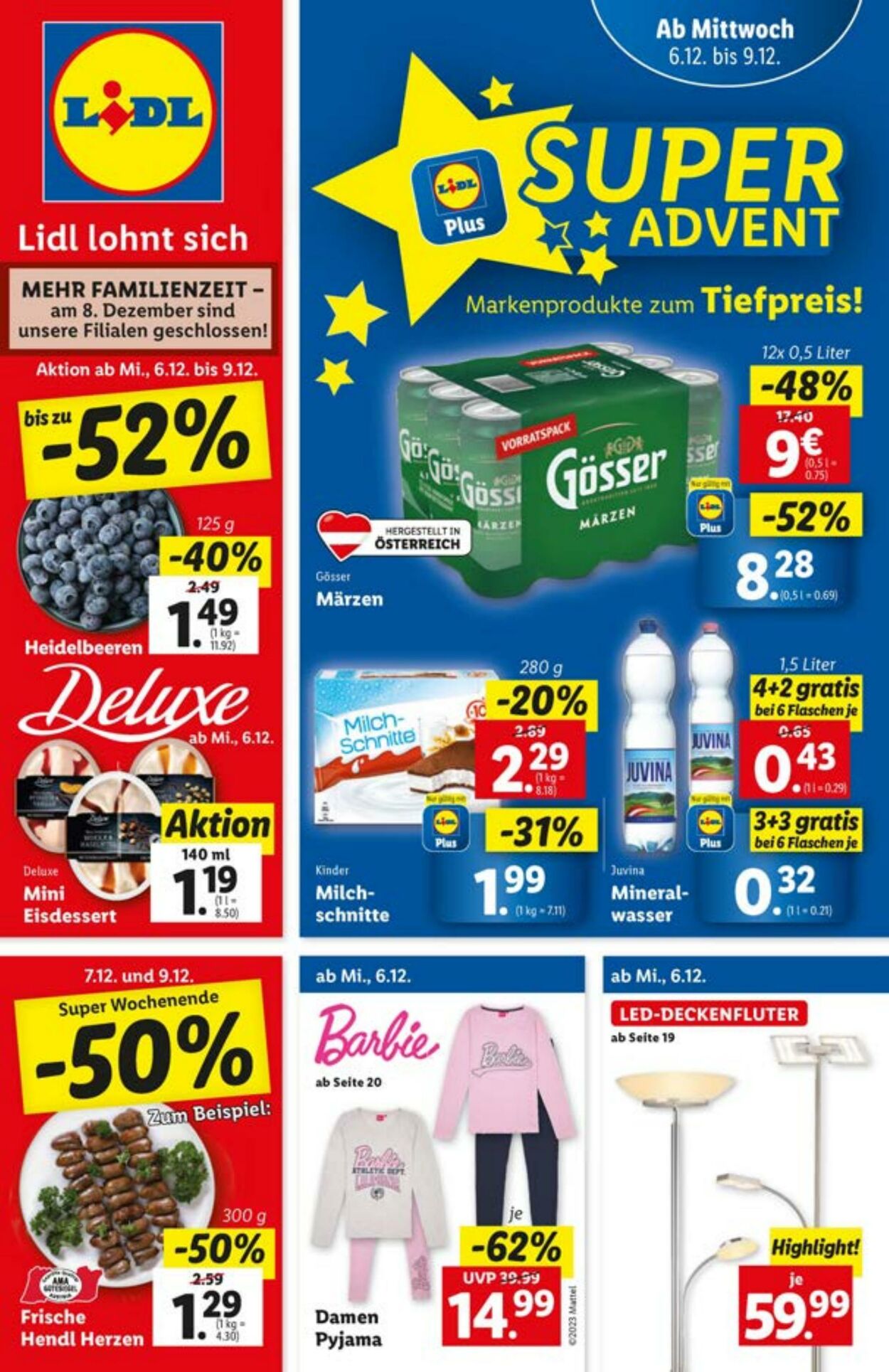 Prospekt Lidl 06.12.2023 - 13.12.2023