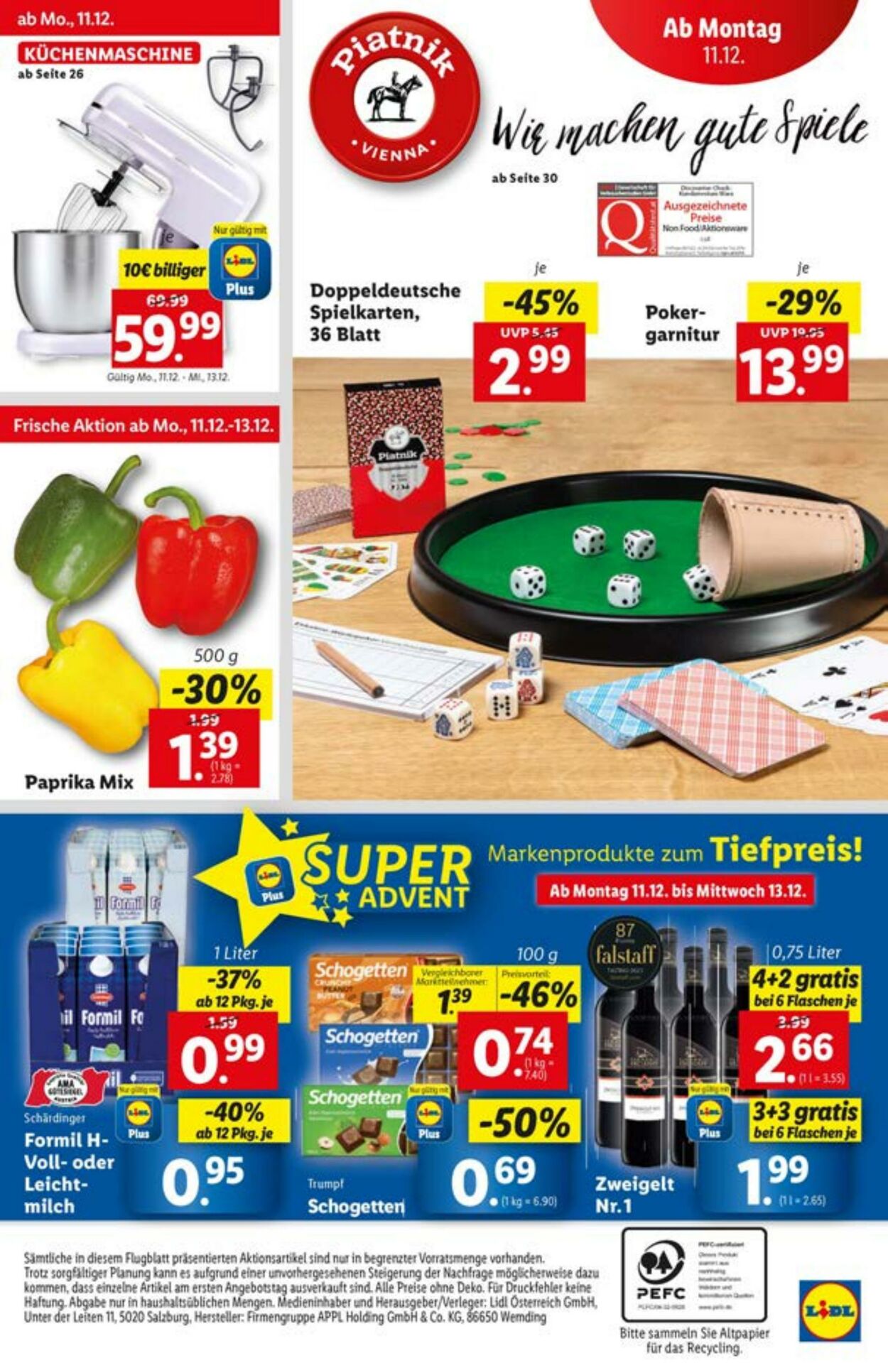 Prospekt Lidl 06.12.2023 - 13.12.2023