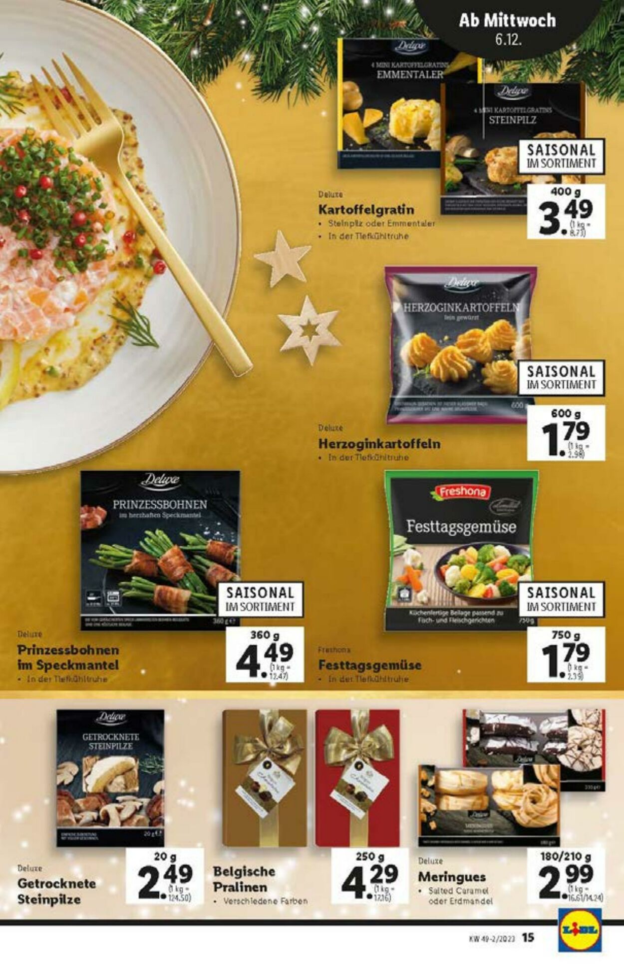 Prospekt Lidl 06.12.2023 - 13.12.2023