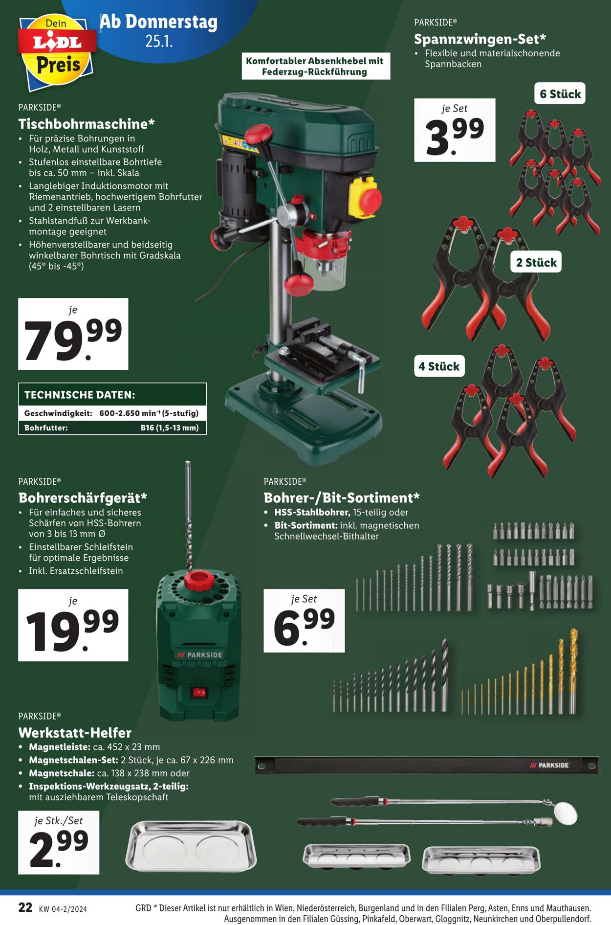 Prospekt Lidl 25.01.2024 - 31.01.2024