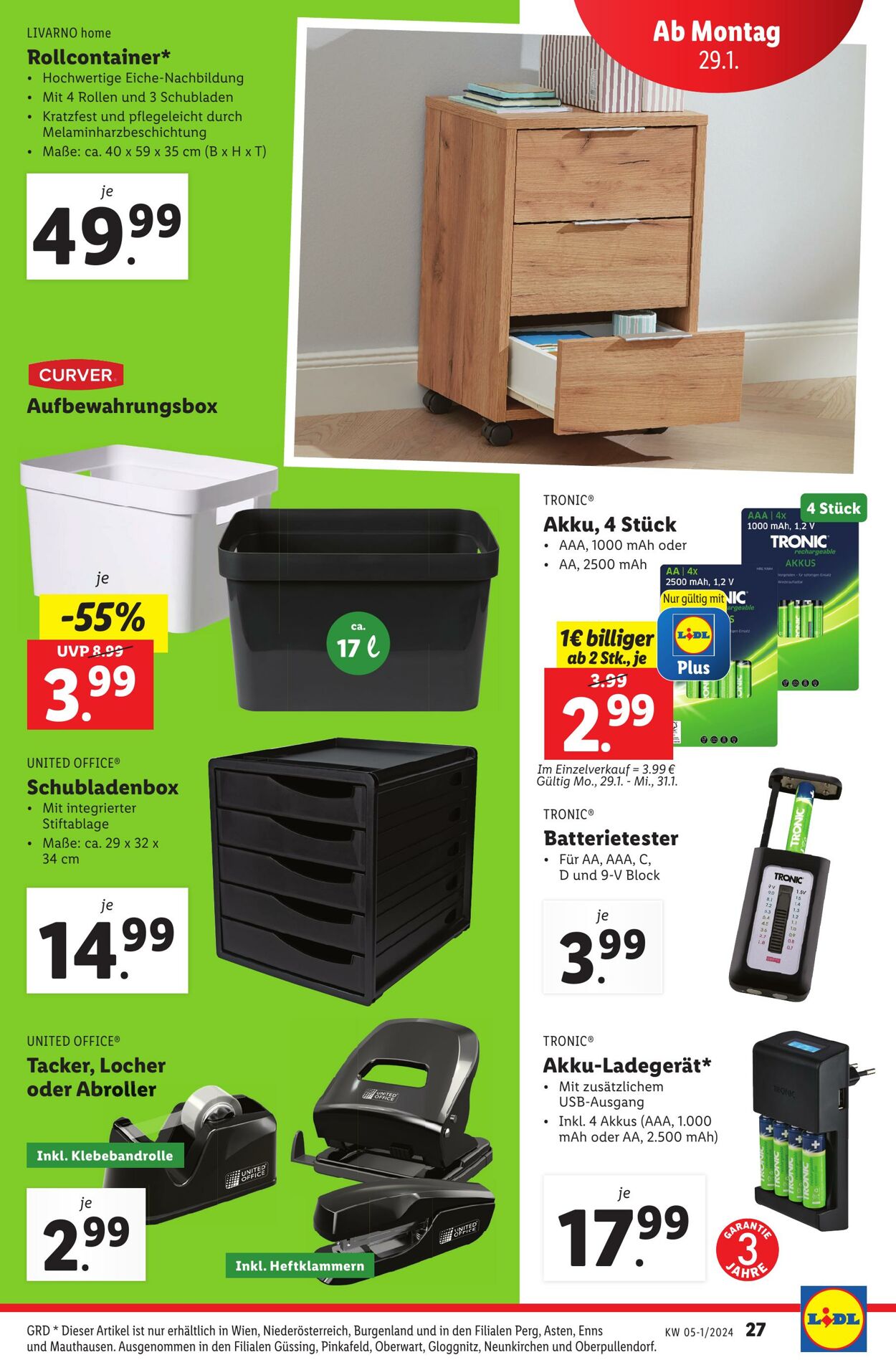 Prospekt Lidl 25.01.2024 - 31.01.2024